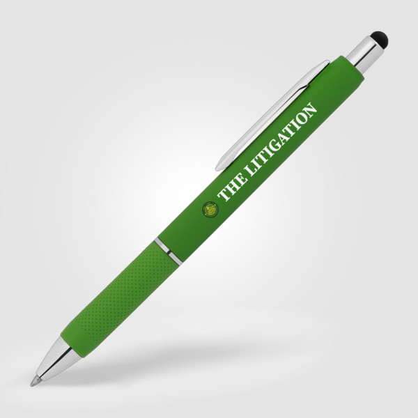 Serena Stylo Gel rétractable avec Stylet personnalisable – Stylo publicitaire pour entreprises