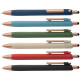 Stylo bille stylet York en plastique recyclé finition bronze – Objet publicitaire personnalisable pour entreprises