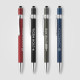 Stylo Wave Spinner Stylus en aluminium avec mécanisme rotatif, prise en main confortable et recharge Dokumental Ink 1,0 mm – BCM