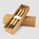 Coffret Bambou Bambowie : stylo et porte-mines personnalisables pour cadeaux d’entreprise – BCM Goodies