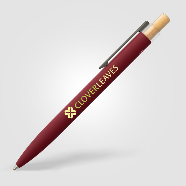 Stylo Reborn Deluxe en aluminium recyclé – Objet publicitaire personnalisé pour communication B2B