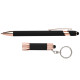 Coffret Cadeau Prince Softy Rose Gold avec Stylo et Lampe Personnalisés – Thank you Box – Goodies Entreprise BCM