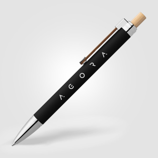Stylo publicitaire Phoenix Softy en aluminium recyclé personnalisé – Objet de communication responsable pour entreprises