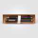 Coffret cadeau stylo York : set stylo gel et stylo bille personnalisé pour entreprises