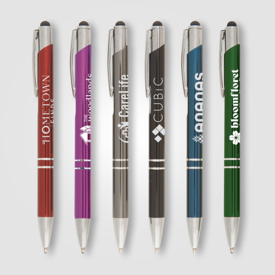 Stylo Crosby Brillant Stylet Coté Clip – Stylo publicitaire personnalisé pour entreprises