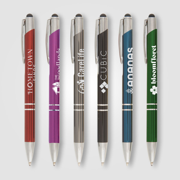 Stylo Crosby Brillant Stylet Coté Clip – Stylo publicitaire personnalisé pour entreprises