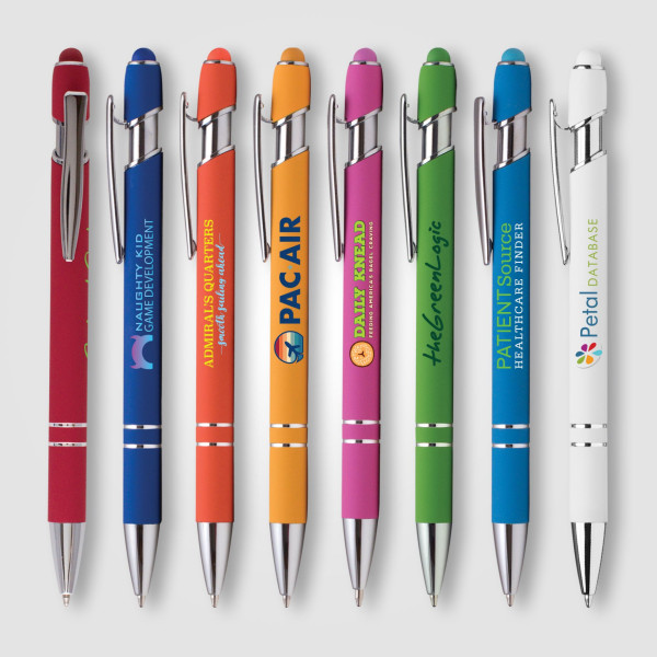 Stylo stylet publicitaire Prince Brights personnalisé – objet promotionnel élégant pour entreprises et associations