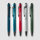 Stylo à bille Saga en aluminium recyclé avec stylet – Objet publicitaire personnalisé durable pour entreprises