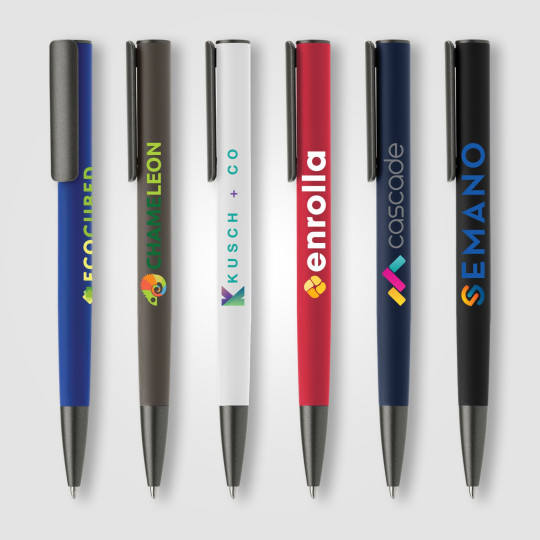 Stylo Jagger Acier personnalisable – Gravure laser ou marquage couleur – Cadeau d’entreprise élégant BCM Goodies