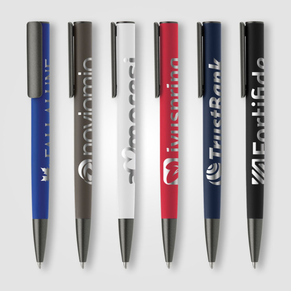 Stylo Jagger Acier personnalisable – Gravure laser ou marquage couleur – Cadeau d’entreprise élégant BCM Goodies