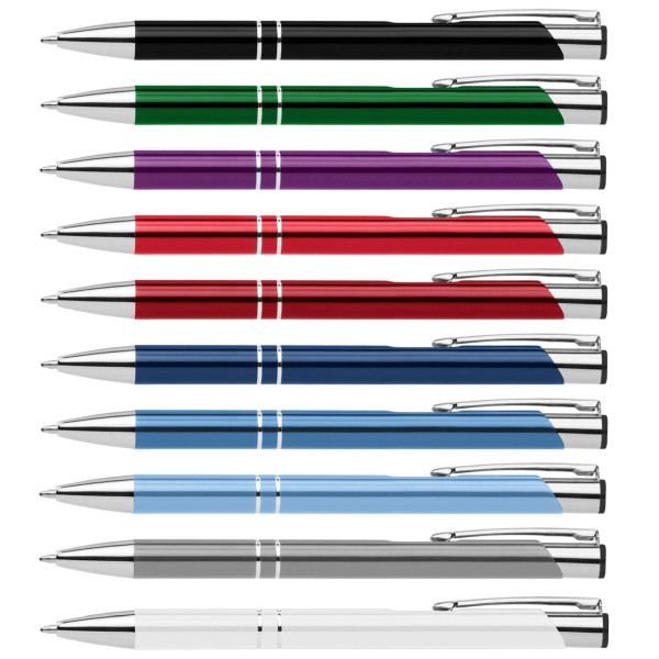 Stylo publicitaire Crosby personnalisé en aluminium – Goodies entreprise BCM