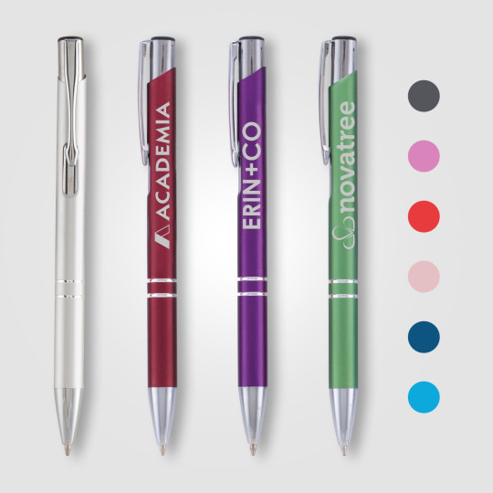 Stylo publicitaire Crosby Mat personnalisé pour entreprises – Communication et cadeaux d’affaires