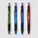 Stylo publicitaire Quattro Softy Multi encre avec stylet personnalisable – BCM Goodies