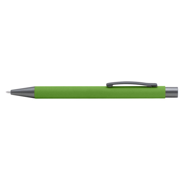 Stylo publicitaire Bowie Softy personnalisable – Finition gomme et marquage logo pour communication d'entreprise