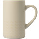 Mug en céramique 385 ml Café Chalet – Finition mate, motif chevron, compatible micro-ondes | BCM Goodies