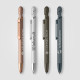 Stylo publicitaire Atlantic Softy Métallique avec stylet personnalisable – BCM Goodies