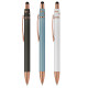 Orbit Spinner Stylo Métal avec Stylet et Flèches Or Rose – Corps Aluminium Rétractable – BCM Goodies