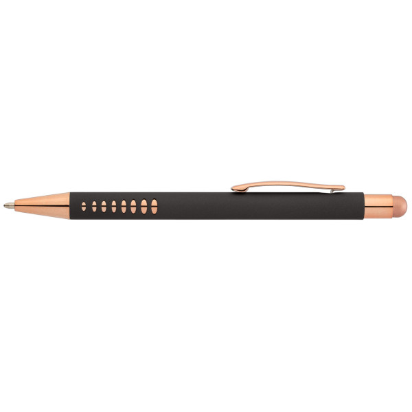 Stylo avec Stylet Bowie Or Rose – Cadeau d’entreprise élégant et personnalisable pour communication professionnelle