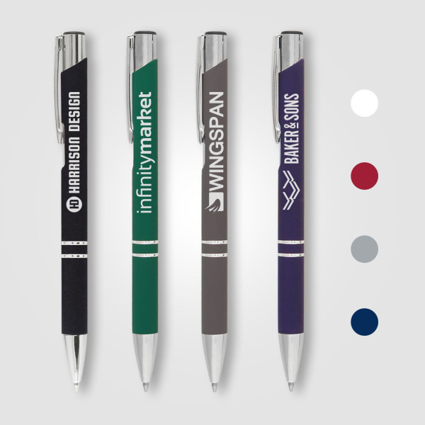 Stylo publicitaire Crosby Métal personnalisé pour entreprises – Goodies B2B élégants BCM Goodies