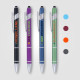 Stylo Prince Mat Stylet personnalisable avec grip et stylet intégré – Goodies d’entreprise pour communication B2B