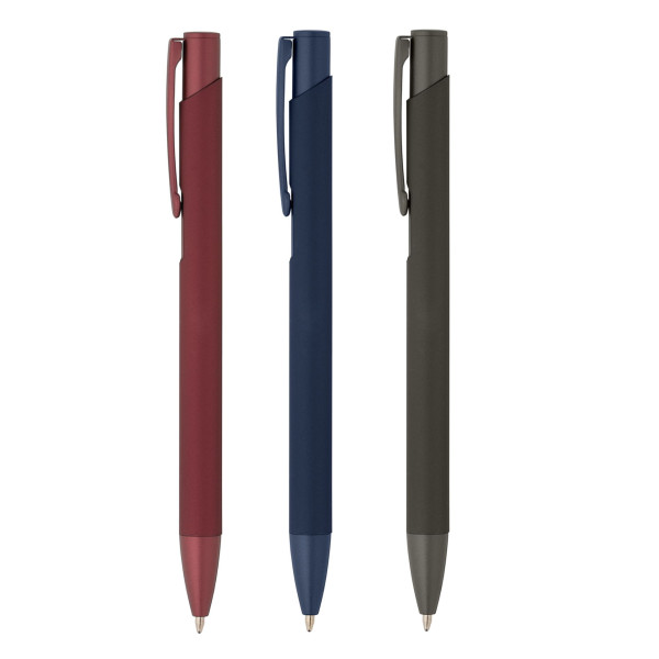 Stylo publicitaire Crosby Softy Monochrome personnalisé – Finition satinée et écriture fluide pour entreprises