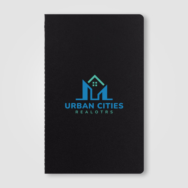Carnet Rime personnalisable A5 en papier FSC avec couverture souple – Prise de notes professionnelle pour entreprises
