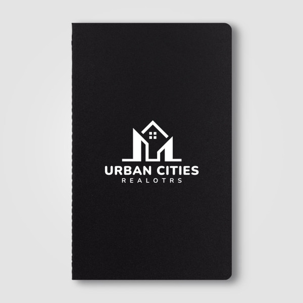 Carnet Rime personnalisable A5 en papier FSC avec couverture souple – Prise de notes professionnelle pour entreprises