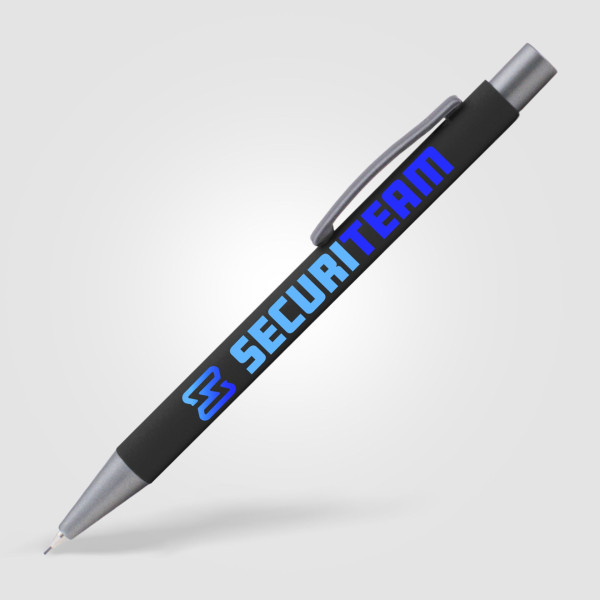 Porte-mines Bowie personnalisable pour entreprises – Objet publicitaire rechargeable 0.5 mm
