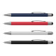Stylo publicitaire avec stylet Bowie Softy personnalisable – Design moderne et finition gomme chromée pour communication d’entre