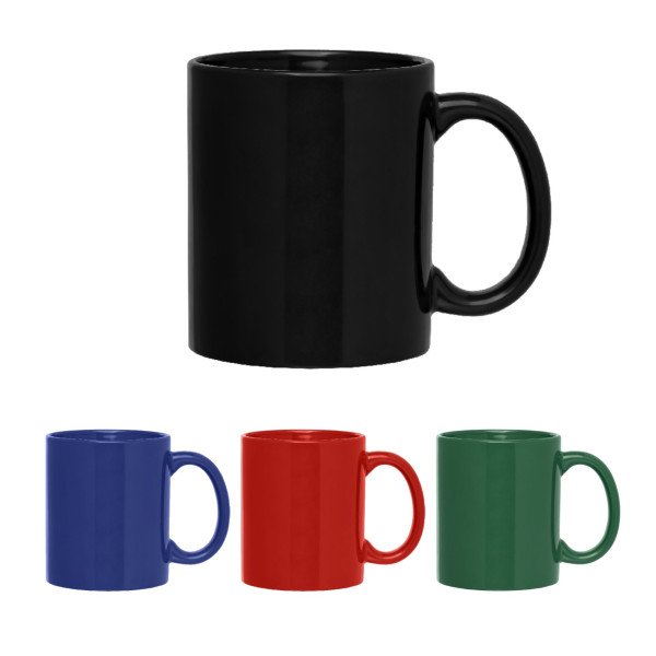 Tasse en céramique colorée 355 ml personnalisable – Mug Seattle Classic pour communication d’entreprise