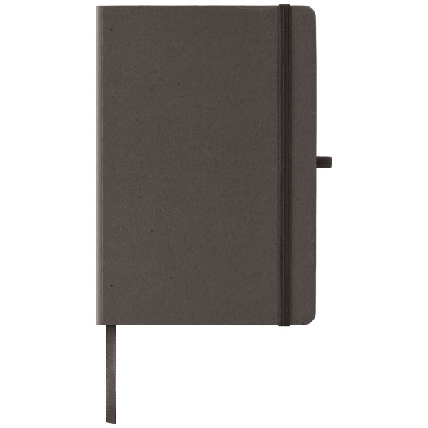 Bloc-notes Terra A5 couverture carton de lait recyclé 31% avec fermeture élastique – 80 feuilles