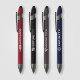 Stylet Prince Acier personnalisé – Stylet publicitaire gravé pour entreprises et événements professionnels