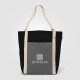Sac fourre-tout Spun en coton recyclé 15L avec poche avant – BCM Goodies