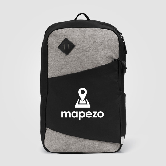 Sac à dos Techpack 300D rPET pour navetteur avec port USB – Objet publicitaire entreprise