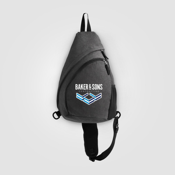 Sac bandoulière Helsinki, nylon rPET, sangle réglable - 15 L