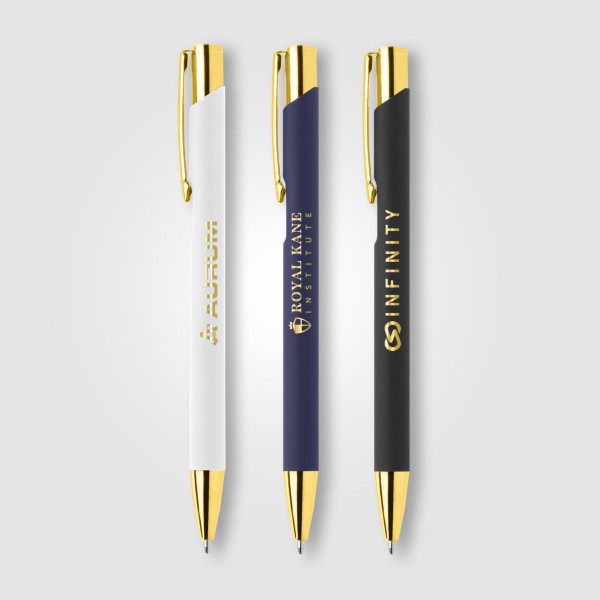Stylo Crosby Doré personnalisé pour entreprises – Objet publicitaire élégant et durable