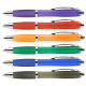 Stylo bille en plastique personnalisable avec grip coloré – BCM Goodies
