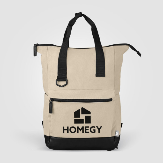 Pack Sac Odyssey fourre-tout personnalisable en toile de coton recyclée 17L pour professionnels - BCM Goodies
