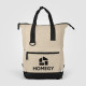 Pack Sac Odyssey fourre-tout personnalisable en toile de coton recyclée 17L pour professionnels - BCM Goodies