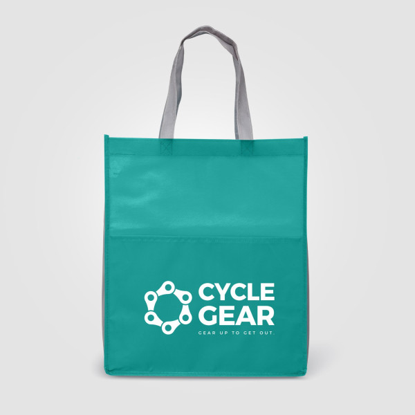 Sac fourre-tout en rPET personnalisé Rome – Objet publicitaire durable pour entreprises