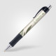 Stylo publicitaire Hepburn Chrome personnalisable avec impression 360° – BCM Goodies