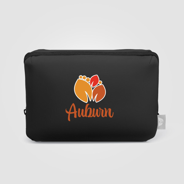 Pochette utilitaire Malmö 2L en rPET et PU recyclé avec multiples poches – BCM Goodies
