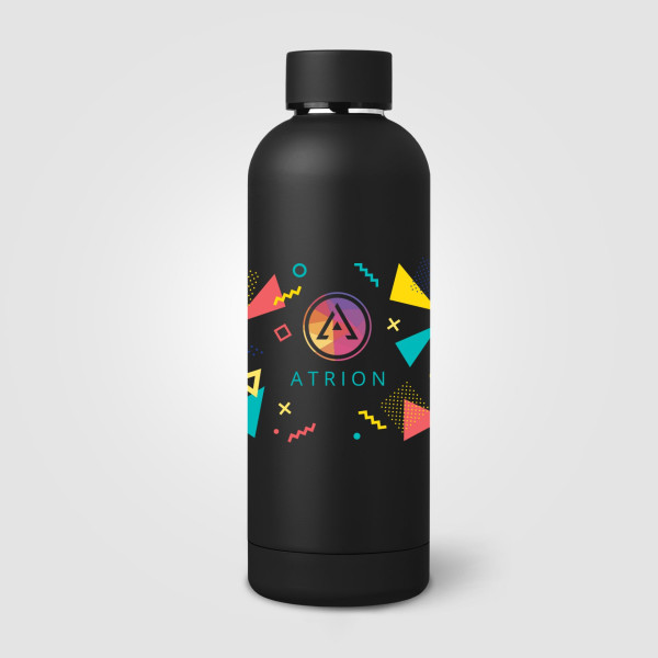 Gourde publicitaire Astrid 530 ml en acier inoxydable double paroi pour entreprises – BCM Goodies