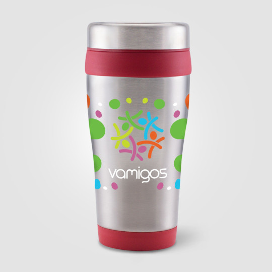 Tumbler Legend 475 ml personnalisé – Mug de voyage en acier inoxydable pour communication d’entreprise