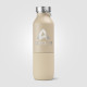 Bouteille isotherme recyclée Freya Duo 2-en-1 590 ml avec gobelet 325 ml personnalisable – Goodies entreprise BCM