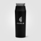 Gourde Majesty personnalisable 590 ml en acier inoxydable recyclé avec couvercle étanche pour communication d’entreprise