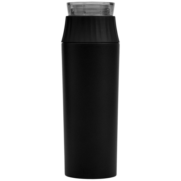 Gourde Majesty personnalisable 590 ml en acier inoxydable recyclé avec couvercle étanche pour communication d’entreprise