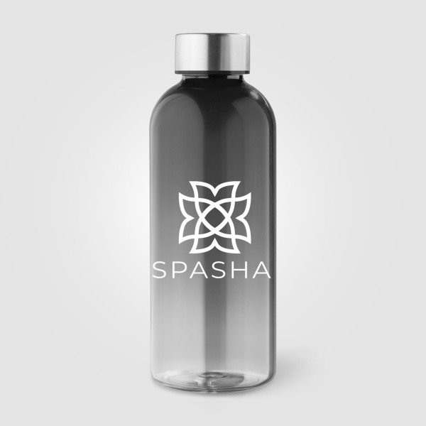 Gourde personnalisable Skye rPET 500 ml avec bouchon twist ombré – Objet publicitaire écologique pour entreprises