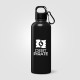 Gourde personnalisable Portland Plus en acier inoxydable recyclé avec mousqueton – Objet publicitaire BCM Goodies