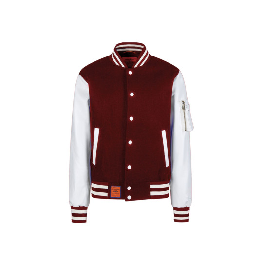 Blouson Letterman personnalisable pour entreprises – Support textile de communication par l’objet